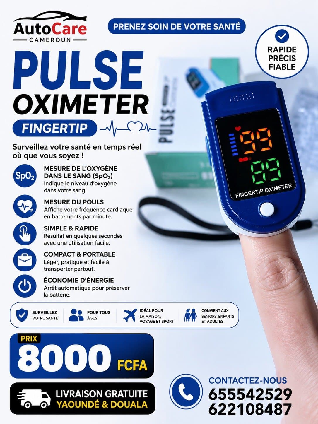 Oxymetre de pouls — 1/2