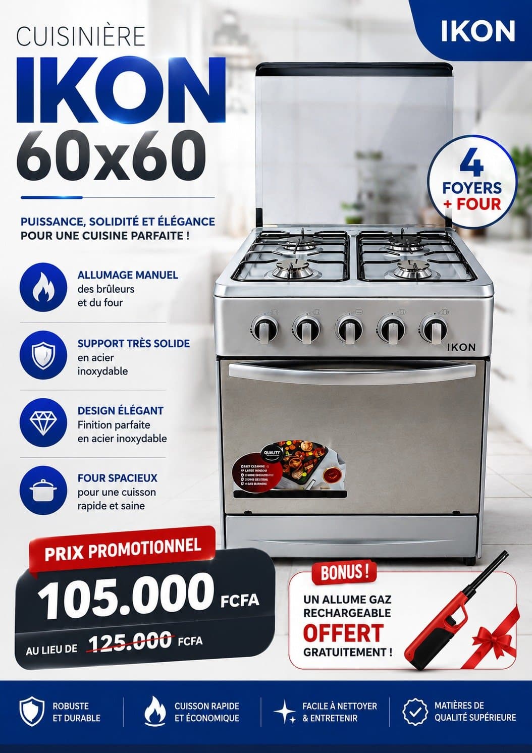 Cuisinière ikon — 1/2