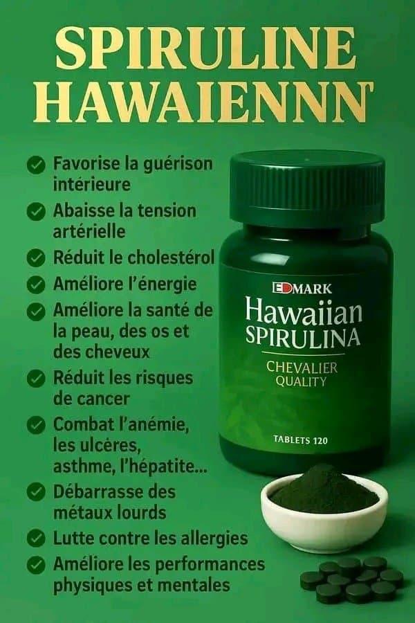 SPIRULINE HAWAÏEN d'EDMARK — 1/2